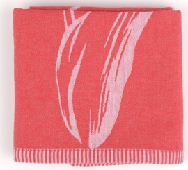 Bunzlau Tea Towel Tulips Red
