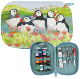 Emma Ball Naaisetje - Sea Thrift Puffins