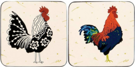 Ulster Weavers Coasters - Rooster - set of 4-