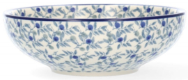 Bunzlau Serving Bowl 610 ml Ø 17 cm Blue Olive