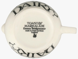 Emma Bridgewater Black Toast Soya Or Dairy 1/2 Pint Jug