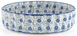 Bunzlau Pie Dish 480 ml Ø 15,5 cm Flower Fountain