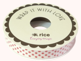 Rice Cotton Gift Wrapping with 6 Assorted Designs - 15 Meter