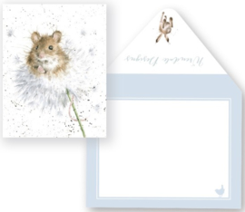 Wrendale Designs 'Dandelion' miniature card