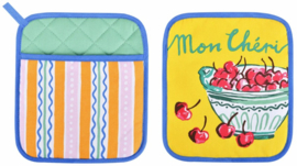 Ulster Weavers Heat Resistant Pot Mat - Summer Fruits - per stuk