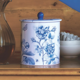Sanderson - Etchings and Roses - Biscuit Tin