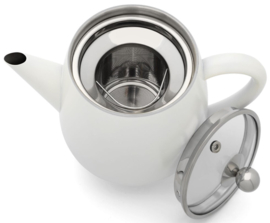 Bredemeijer Duet Eva 1,1 liter -Wit- inclusief theefilter-
