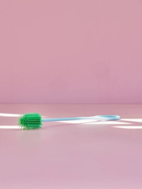 Rice Silicone Bottle Cleaner - Green