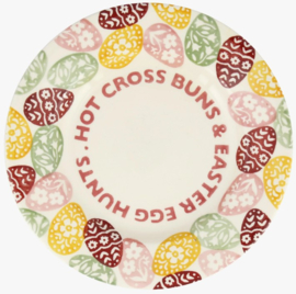 Emma Bridgewater Easter Eggs Hot Cross Buns 8 1/2 Inch Plate