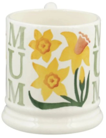 Emma Bridgewater Daffodil - Mum - 1/2 Pint Mug