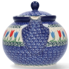 Bunzlau Teapot 1300 ml Tulip Royal