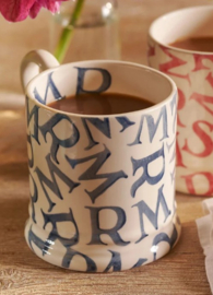 Emma Bridgewater M.R. Blue - 1/2 Pint Mug *b-keuze*