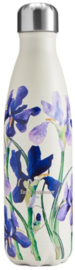Chilly's Drink Bottle 500 ml Emma Bridgewater Blue Iris -mat met reliëf-