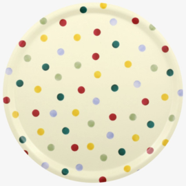 Emma Bridgewater Polka Dot Round Birch Wood Tray