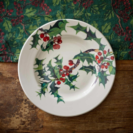 Emma Bridgewater Flowers Holly 8 1/2 Inch Plate