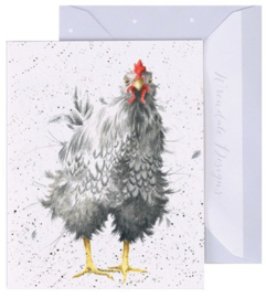 Wrendale Designs 'Curious Hen' miniature Card