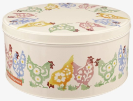 Emma Bridgewater Spring Chickens Set of 3 Round Cake Tins