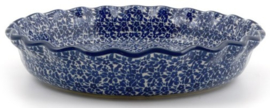 Bunzlau Pie Dish Wide Edge 1610 ml Ø 26 cm Indigo