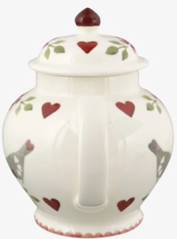 Emma Bridgewater Lovebirds 3 Mug Teapot