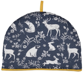 Ulster Weavers Tea Cosy - Forest Friends - Navy