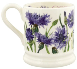 Emma Bridgewater - Flowers - Cornflower - 1/2 Pint Mug