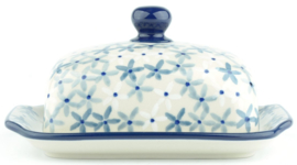 Bunzlau Butter Dish with Plate Sea Star