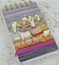 Emma Ball Mini Spiral Pad - Dapper Ducks
