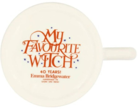 Emma Bridgewater - Halloween Toast - Favourite Witch - 1/2 Pint Mug