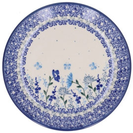 Bunzlau Plate Ø 20 cm - Flower Meadow