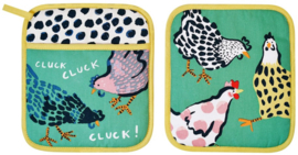 Ulster Weavers Heat Resistant Pot Mat - Chick Chicken - per stuk