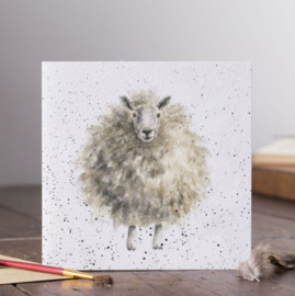 Wrendale Designs Card 'The Woolly Jumper' 