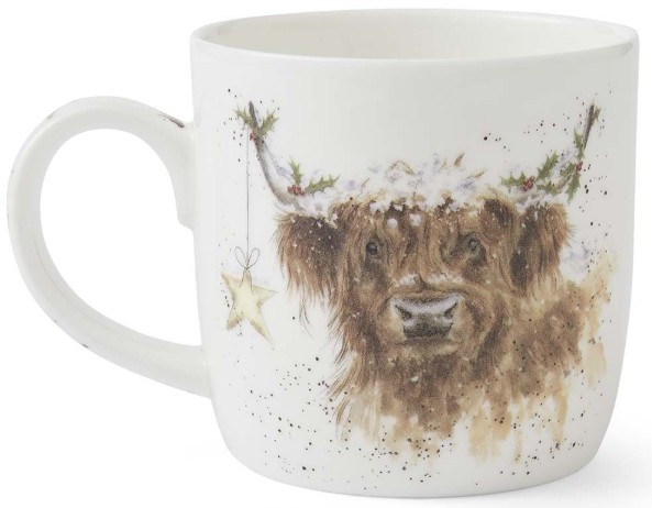 Wrendale Designs 'Highland Star' Highland Cow Mug