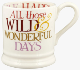Emma Bridgewater Rainbow Toast Wild & Wonderful Days 1/2 Pint Mug 1RAI060002 1/2 Pint Mug