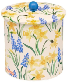 Emma Bridgewater Little Daffodils Tin Biscuit Barrel