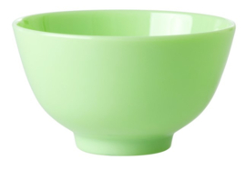 Rice Small Melamine Bowl -Neon Green- 'YIPPIE YIPPIE YEAH'