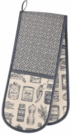 Ulster Weavers Double Oven Glove - Herbs & Spices