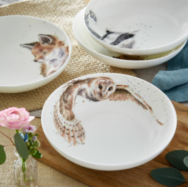 Wrendale Designs Pasta Bowl Owl