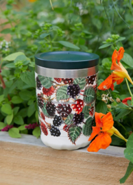 Chilly's Coffee Cup 340 ml Emma Bridgewater Blackberry Chilly's -mat met reliëf-