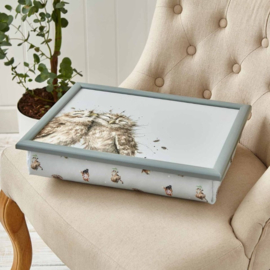 Wrendale Designs 'The Twits' Owl Cushioned Lap Tray
