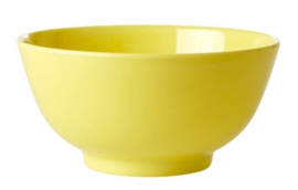 Rice Medium Melamine Bowl -Yellow- 'YIPPIE YIPPIE YEAH'