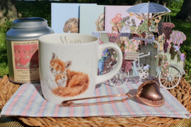 Wrendale Designs Large Mug 'Mum' -Foxes-