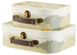Sass & Belle Savannah Safari Suitcases - Set of 2