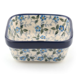 Bunzlau Square Bowl 170 ml 10 x 10 cm Summer Wind