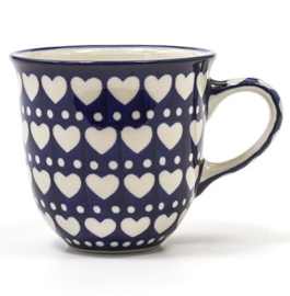 Bunzlau Tulip Mug 200 ml Blue Valentine