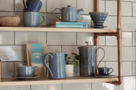 Denby Studio Blue Flint Theepot met Zeef - 440 ml