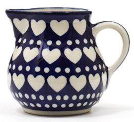 Bunzlau Creamer Jug 180 ml Blue Valentine