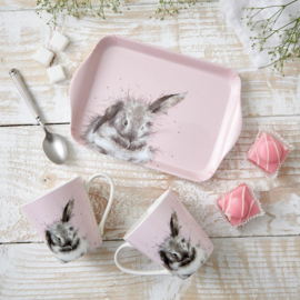 Wrendale Designs 'Bathtime' Two Mug & Tray Set