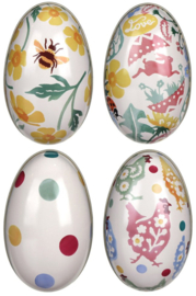 Emma Bridgewater Medium Egg-Shaped Tin - Polka Dot