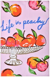 Ulster Weavers Cotton Tea Towel - Summer Fruits - Life is peachy