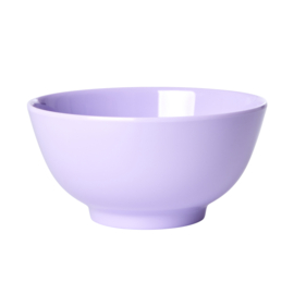 Rice Medium Melamine Bowl -Lilac- 'Flower me Happy'